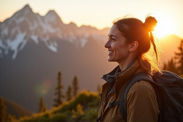 Tundra Tide founder observing Canadian Rockies nature