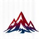 Logo des Alpenvereins, einem alpinen Verein.